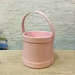 母親節康乃馨盆花-精緻皮桶