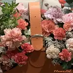 與媽媽的約會-康乃馨精美皮包盆花-最新設計款