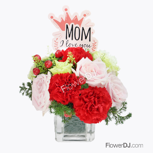 心愛的媽媽-母親節迷你小盆花