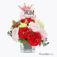 心愛的媽媽-母親節迷你小盆花