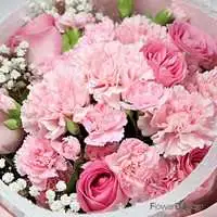 絕代佳人-康乃馨玫瑰花束送台北-母親節 活動