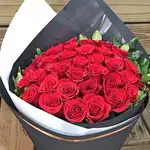 33朵進口皇家玫瑰花束送台北
