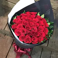 33朵進口皇家玫瑰花束送台北