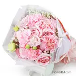 母親節花束 康乃馨玫瑰花束
