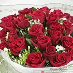 情人節送花-台北花店33朵紅玫瑰花束