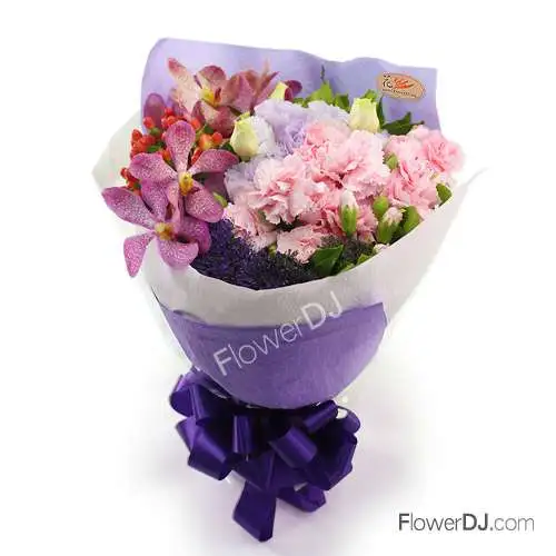 紫色風華年代_母親節花束-2020 母親節