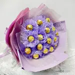 16顆金莎花束 紫戀風華