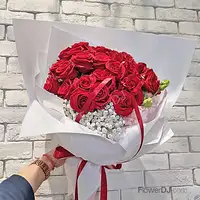 熾烈真心-33朵紅玫花束