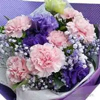 紫愛媽媽-康乃馨花束-2020 母親節