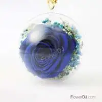 不凋花球-藍色愛情海
