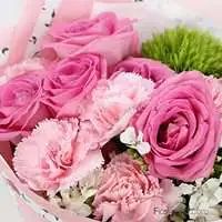 康乃馨小花束-粉色溫情-母親節 活動