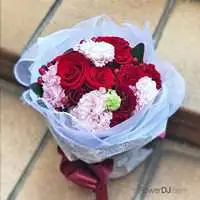 愛妳恆久-紅玫瑰花束