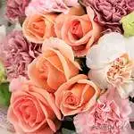 好馨情-康乃馨玫瑰花束-母親節 禮物