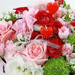 康乃馨玫瑰花盒