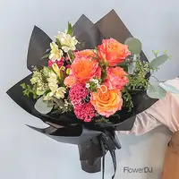 進口玫瑰花束-台北送花