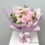 紫色浪漫-進口康乃馨花束