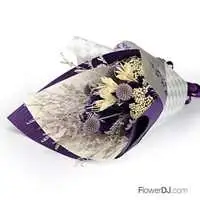 紫未眠-乾燥花束