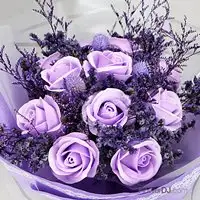 紫彝-香皂花束 
